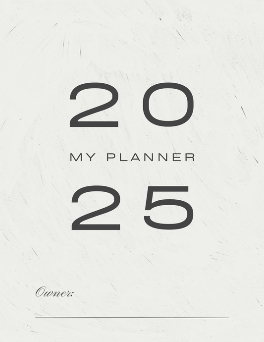 All-in-One Life Planner: Organize Your Days with Ease 2025