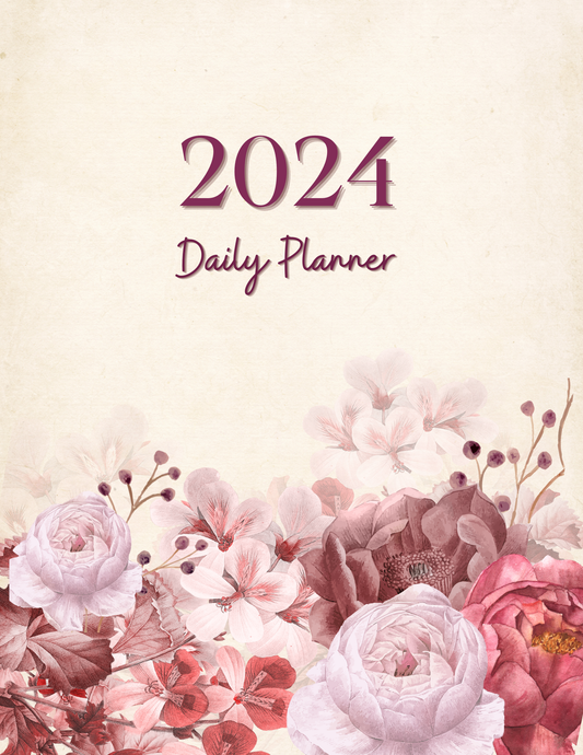 Achieve It All Planner: Goals, Tasks, and Balance 2024