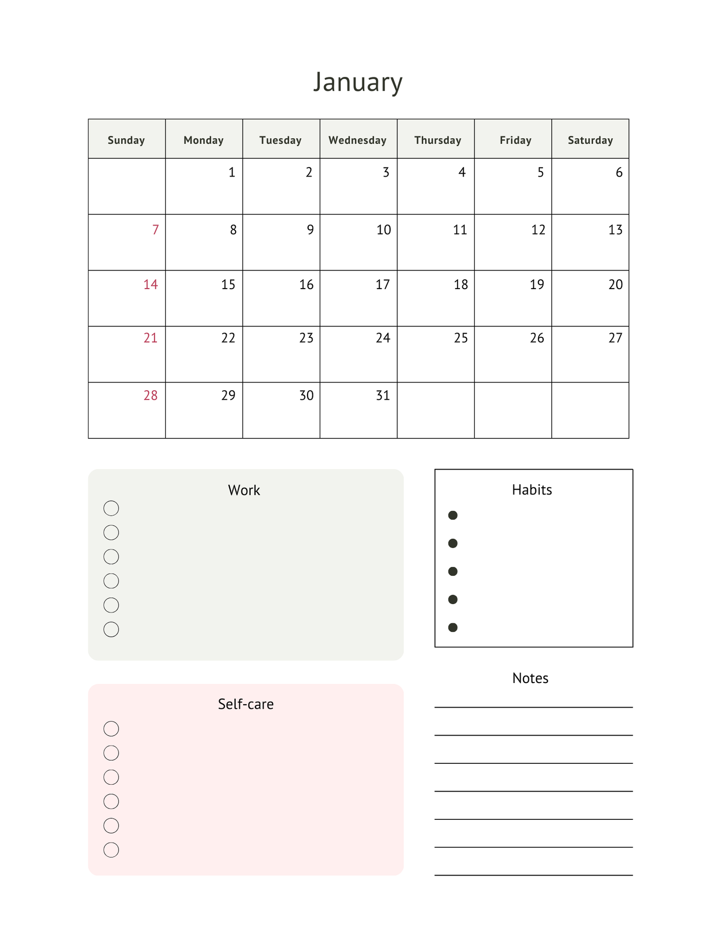 Everyday Essentials Planner: Plan Your Way to Balance